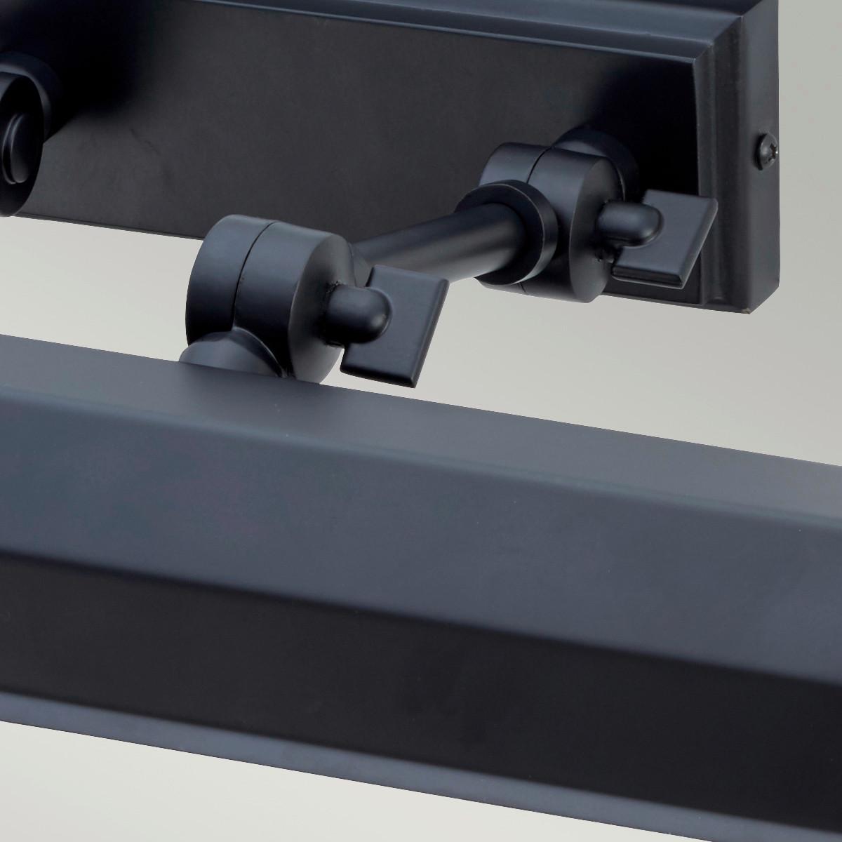 Bilderleuchte Chawton-plm-blk Schwarz 2-Flammig - Schwarz, Basics, Metall (40.2/11.9/18.6cm) - Elstead Lighting