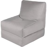 Sedací vak BILLY, stříbrná tkanina - barvy stříbra, Basics, textil (80/70/80cm) - Ondega