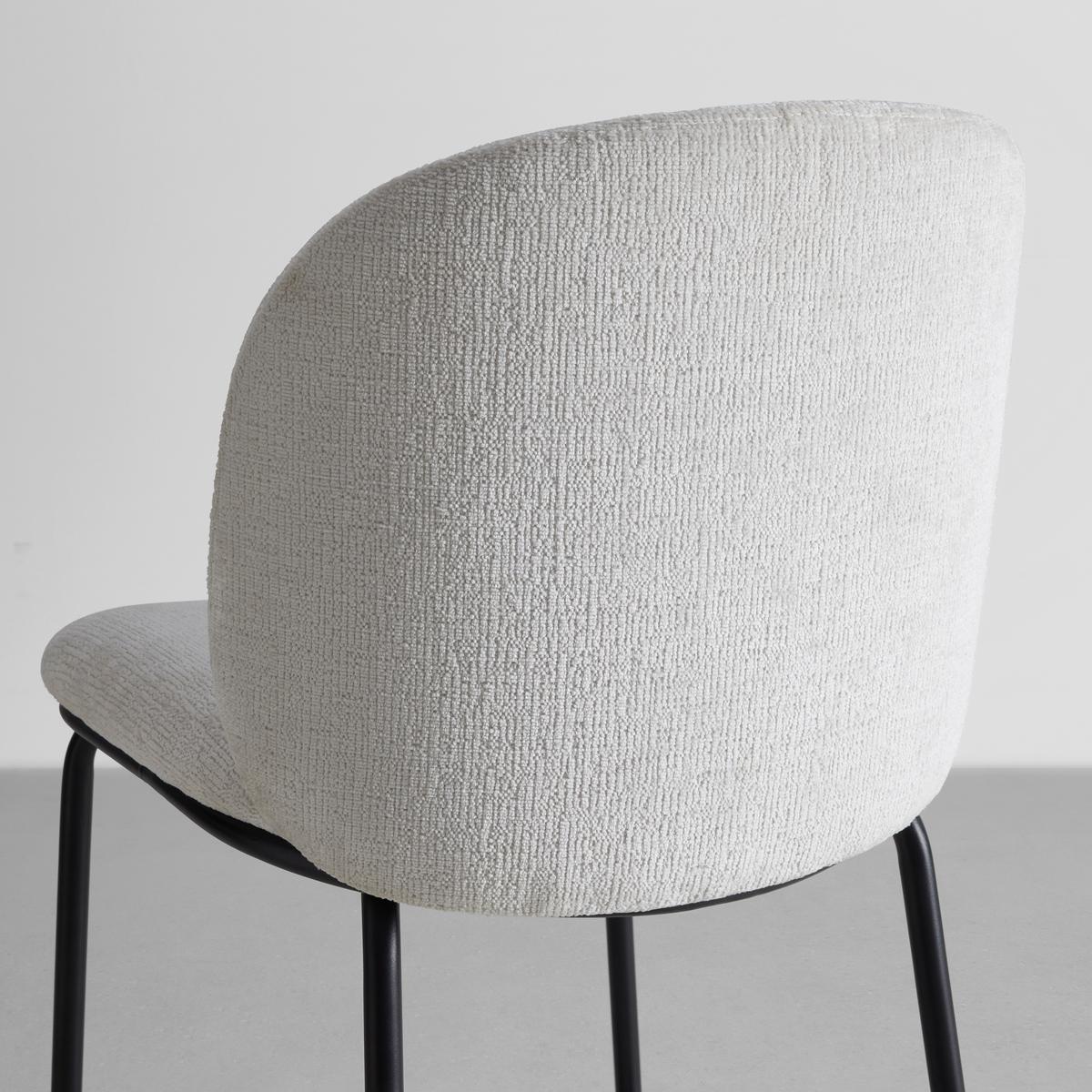 BAROVÁ ŽIDLE MALEA - černá/béžová, Moderní, kov/dřevo (46/103/53cm) - Bessagi Home