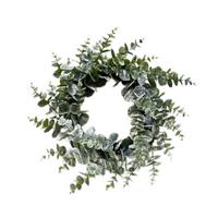 Věnec P: 50 cm - zelená, Konvenční, plast/přírodní materiály (50/11cm) - Mömax