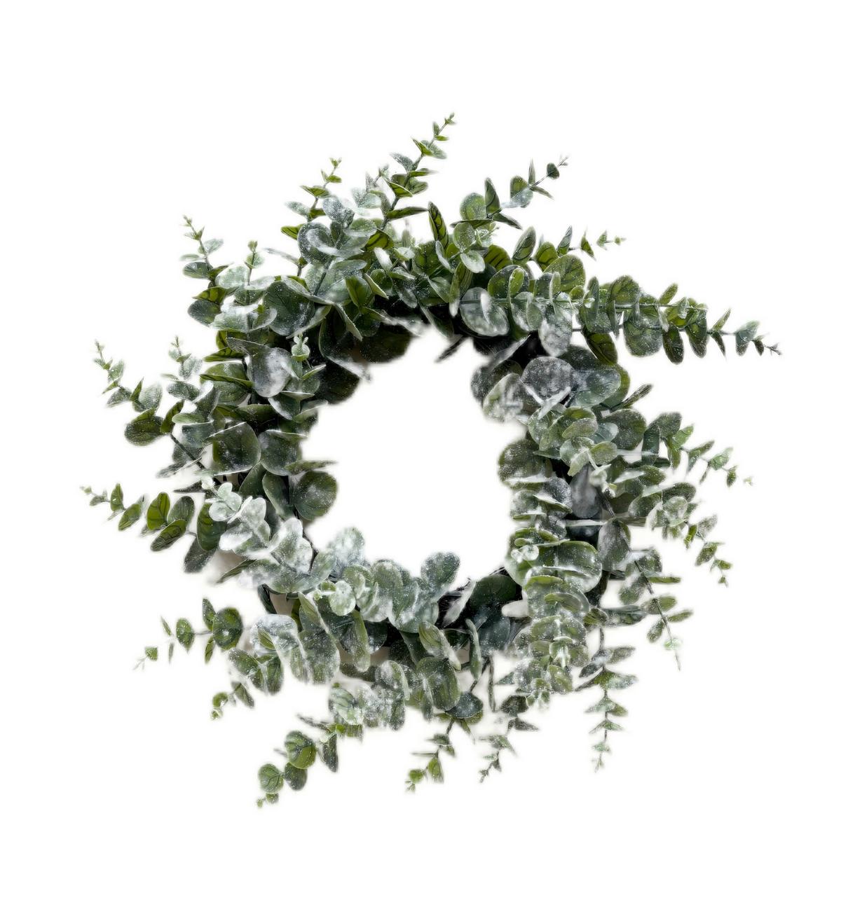 Věnec P: 50 cm - zelená, Konvenční, plast/přírodní materiály (50/11cm) - Mömax