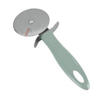 Pizzaschneider Mathis Mintgrün B/H: ca. 7,4/19 cm - Edelstahlfarben, Basics, Metall (7,4/19/1,8cm) - Metaltex