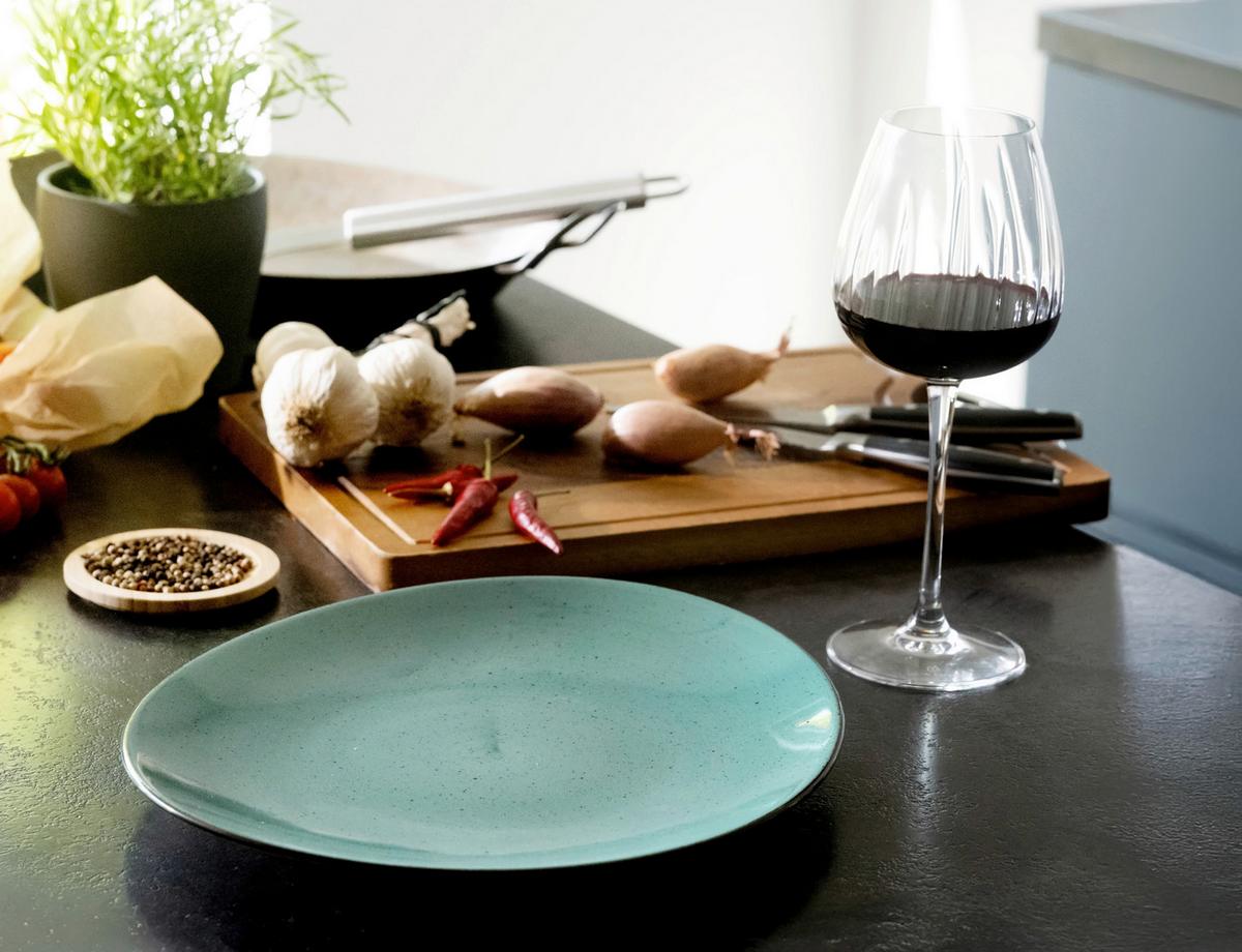 Steaktellerset Keramik, Grün - Grün, Basics, Keramik - Creatable