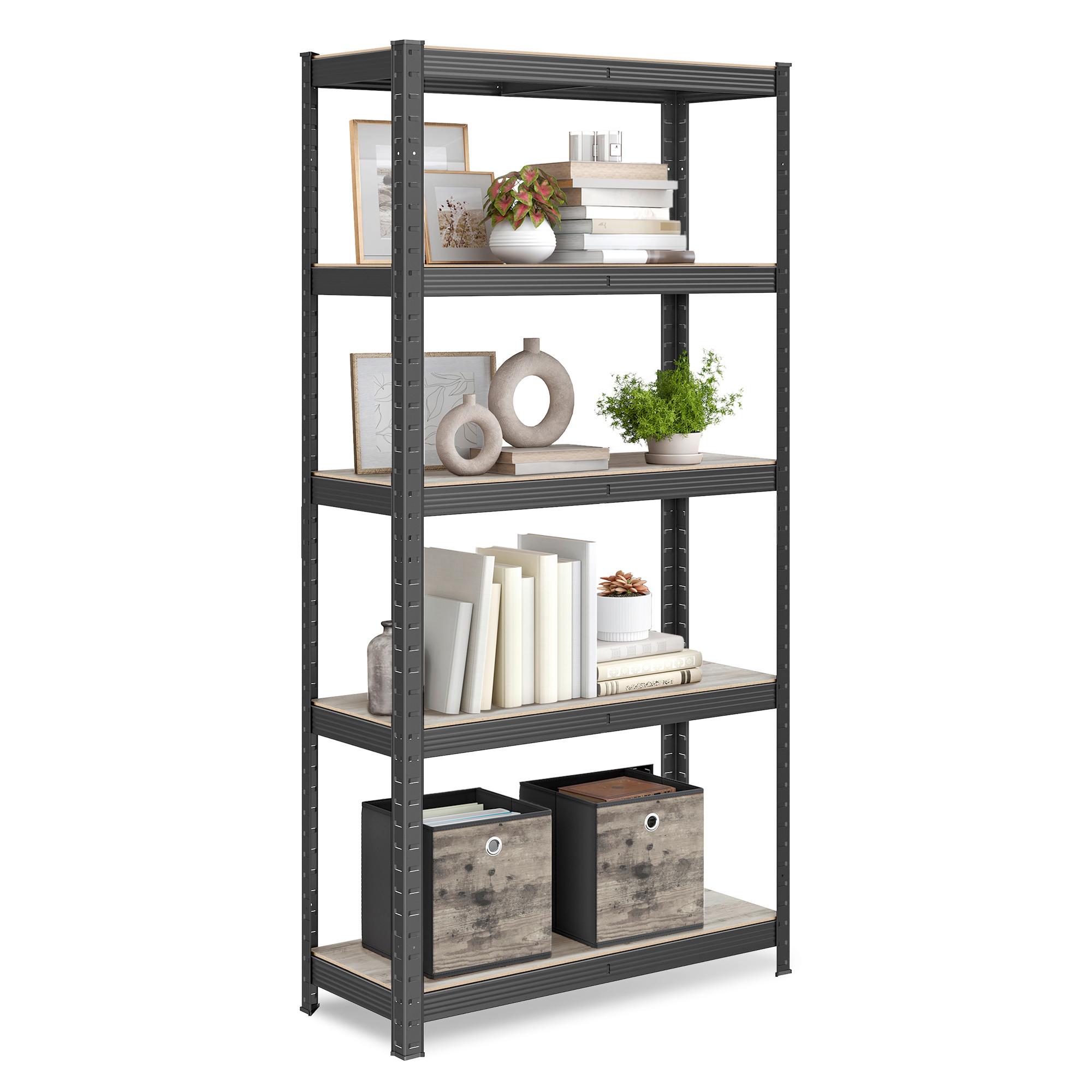 Schwerlastregal Shelving Braun/Schwarz B: 75 cm