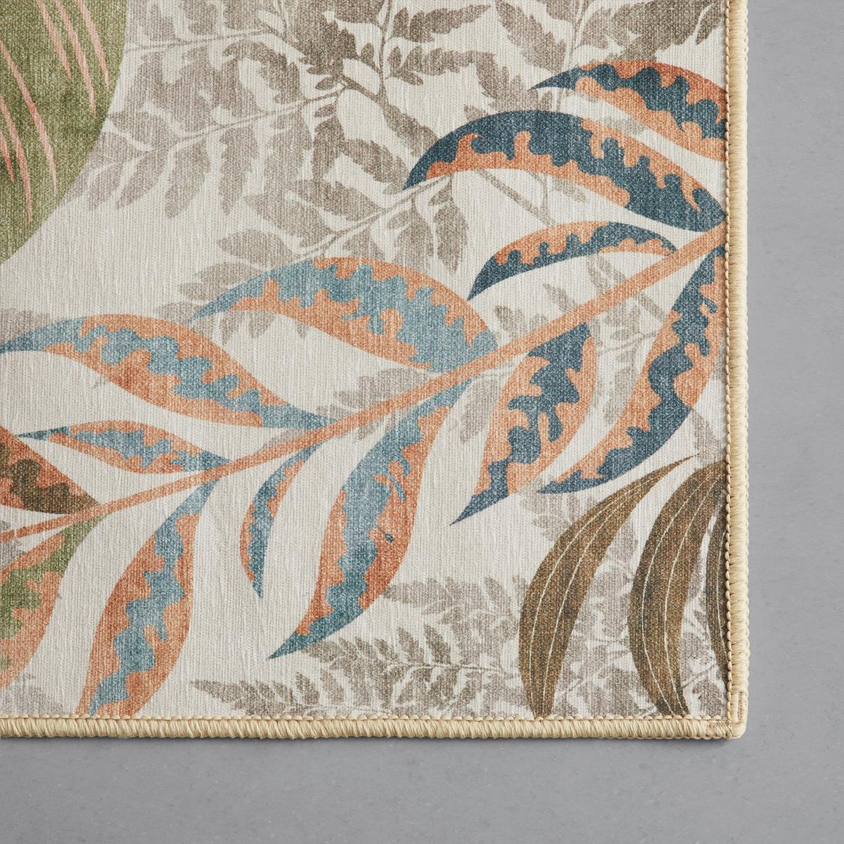 KOBEREC TKANÝ NA PLOCHO Blätter 2, 160/230cm - vícebarevná, Moderní, textil (160/230cm) - Modern Living