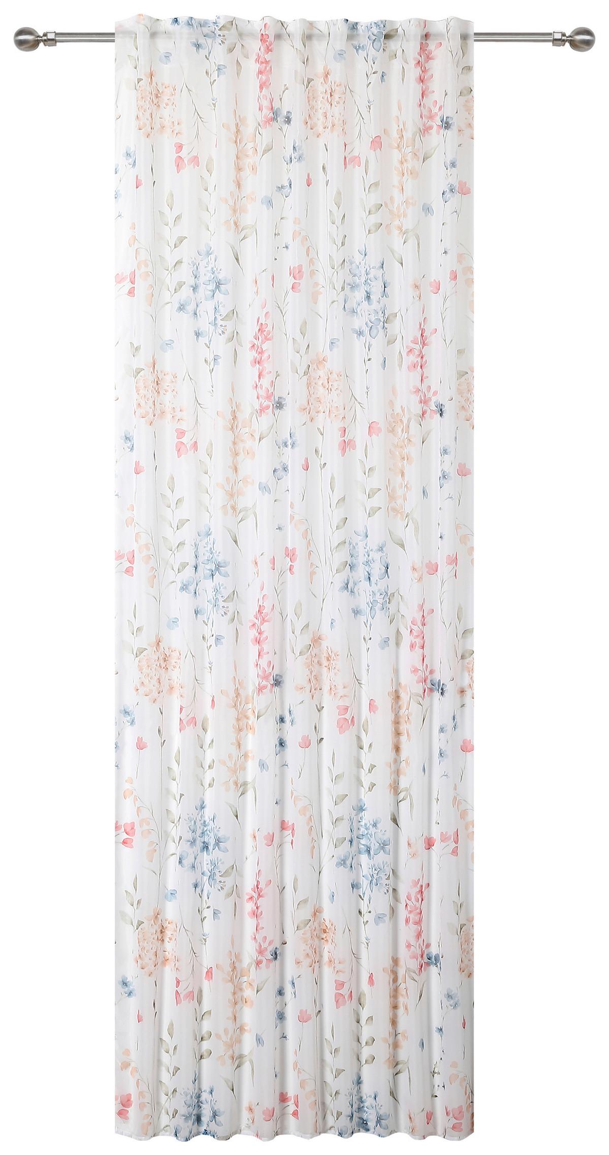Fertigvorhang Grace - Multicolor, ROMANTIK / LANDHAUS, Textil (140/245cm) - James Wood