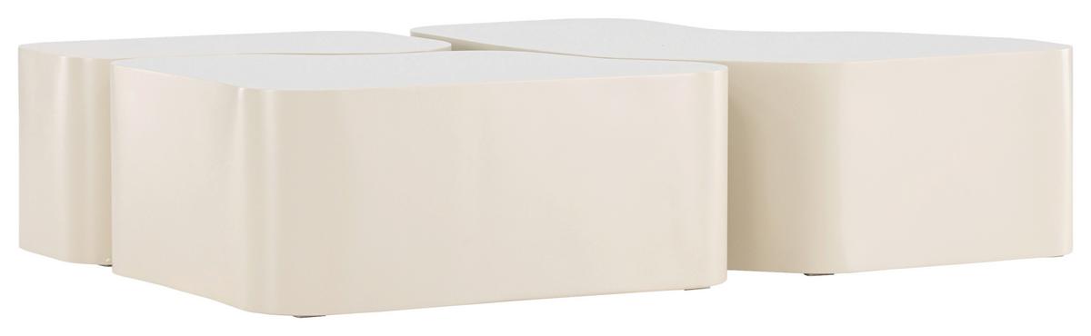 Couchtisch Norland - Beige, Design, Holzwerkstoff (92/70/30cm) - Livetastic