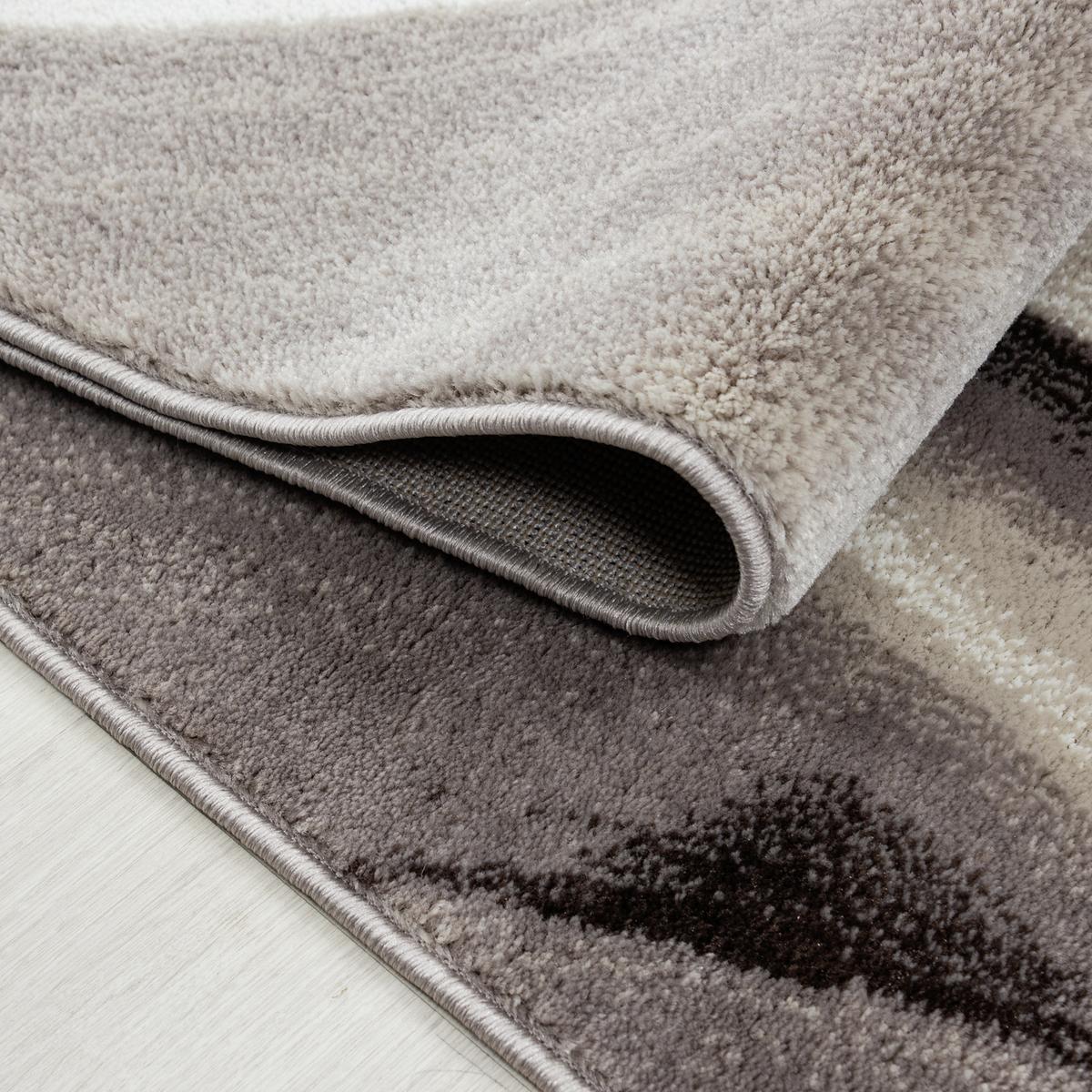 Webteppich Braun Naturfaser Parma 80x150 cm - Braun, KONVENTIONELL, Textil (80/150cm)