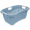 Wäschekorb Lasse Blau, 65x45x28,5 cm - Blau, Basics, Kunststoff (65/45/28,5cm)
