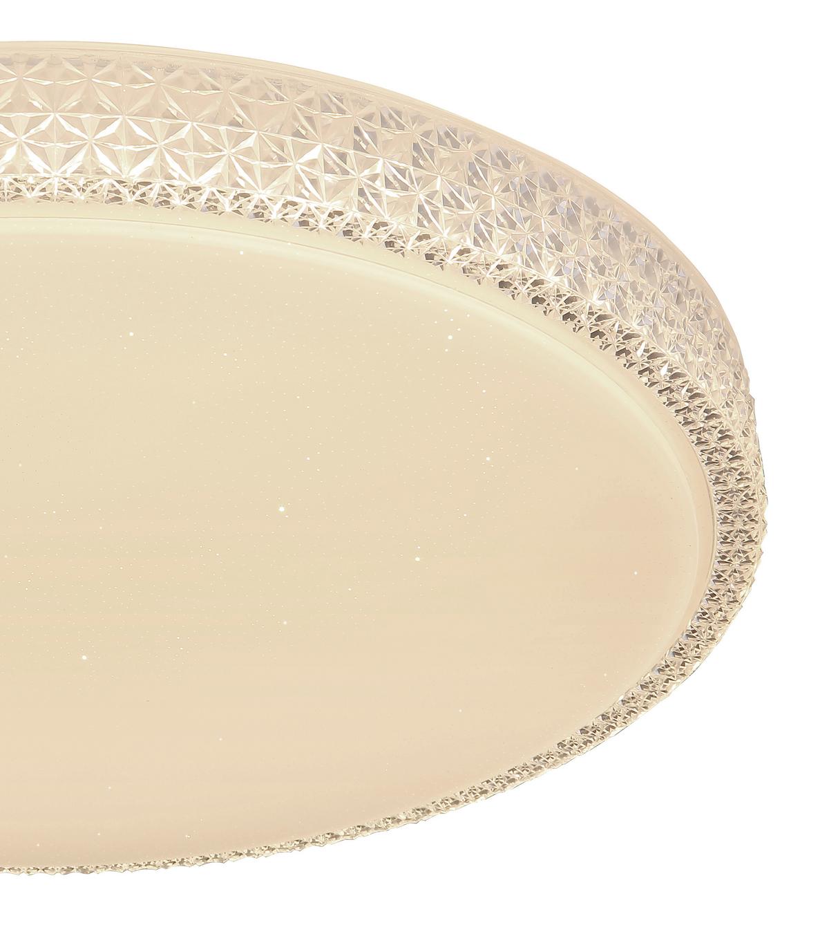 Led Mennyezeti Lámpa 41749-40 Ovi - opál/fehér, Konventionell, műanyag/fém (60/11cm) - Globo