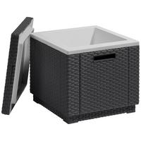 Kühlbox 40 Liter Ice Cube, Graphitfarben - Graphitfarben, MODERN, Kunststoff (42/41/42cm) - Keter