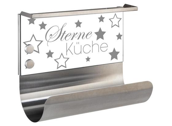 Küchenrollenhalter Sterneküche Magnetisch Weiss - Multicolor, MODERN, Glas (30/14,5/26cm) Küchenrollenhalter Sterneküche Magnetisch Weiss - Multicolor, MODERN, Glas (30/14,5/26cm)