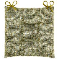 Ülőpárna Alena Kb. 40/40cm - zöld, Modern, textil (40/40/4cm) - Luca Bessoni