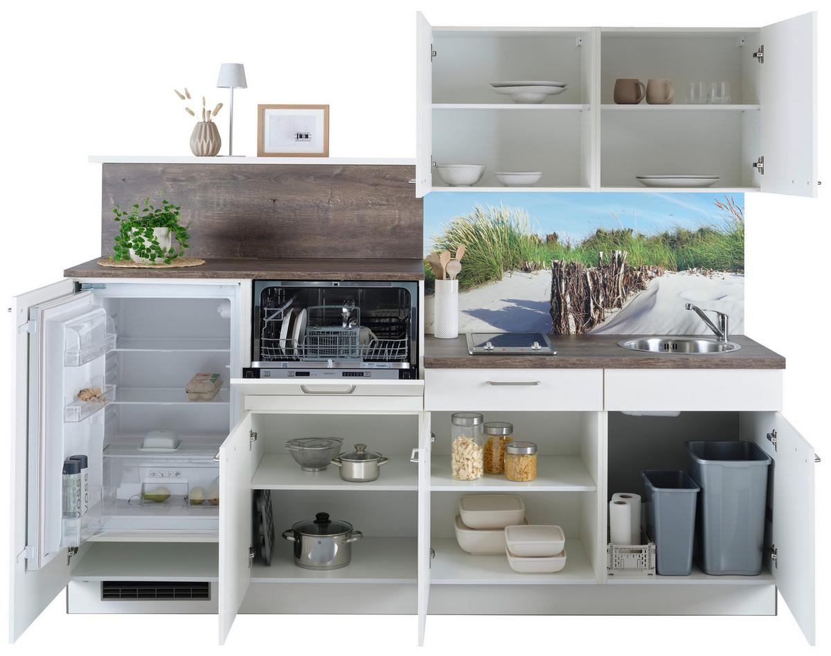 Küchenblock Win - Basics, Holzwerkstoff (240cm) - Express