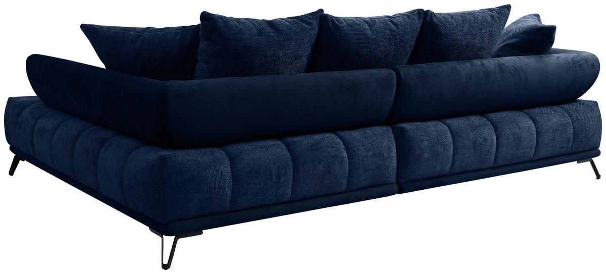 LARGO, pravá, tmavě modrá, potřeba šířky dveří 90 cm - černá/tmavě modrá, Moderní, kov/textil (262/184cm)