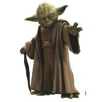 Dekosticker Star Wars - Braun/Grün, LIFESTYLE, Kunststoff (100/70cm)