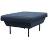 Hocker Looks Ix - Blau/Schwarz, Design, Textil (70/45/70cm) - LOOKS by W.Joop