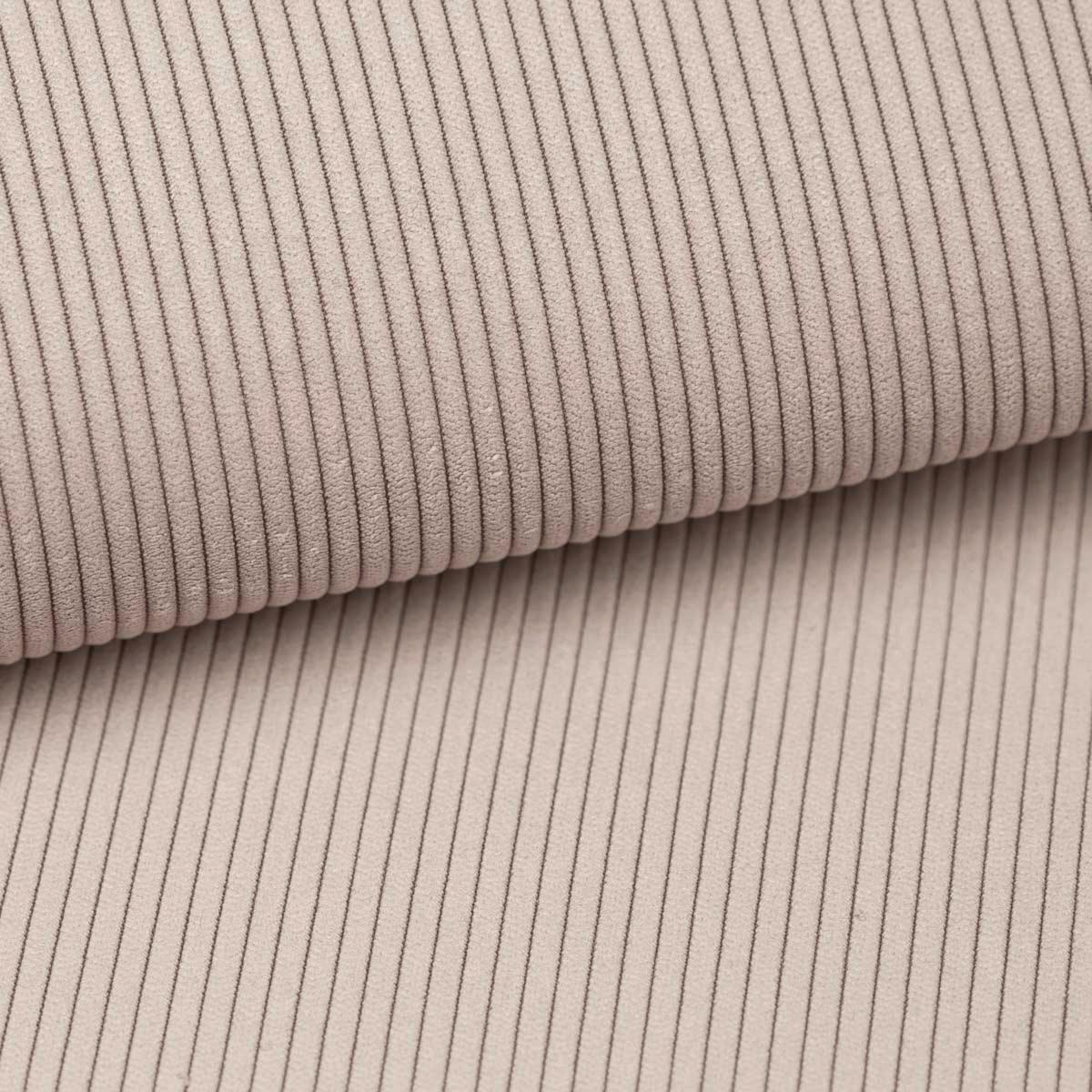 Polsterbett Fiora mit Bettkasten 140x200 - Eichefarben/Creme, MODERN, Holz/Textil (140/200cm) - MID.YOU