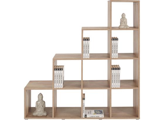 Polc Pisa - tölgy színű, modern, fa (149/150/35cm) Polc Pisa - tölgy színű, modern, fa (149/150/35cm)