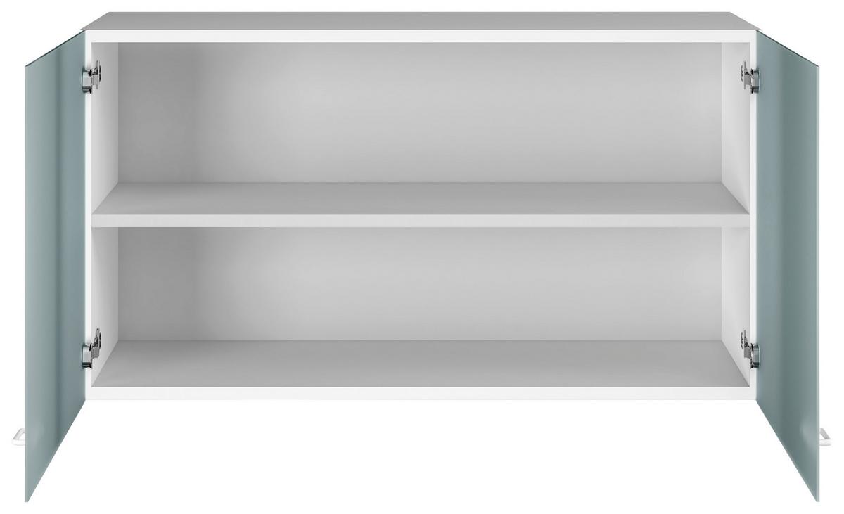 Üveges Felsőszekrény Speed - fehér, Modern, faalapú anyag (100/54,8/32cm) - Best Price
