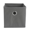 Skládací box PHOEBE -EXT- - šedá, Konvenční, kov/karton (15/15/15cm) - Based