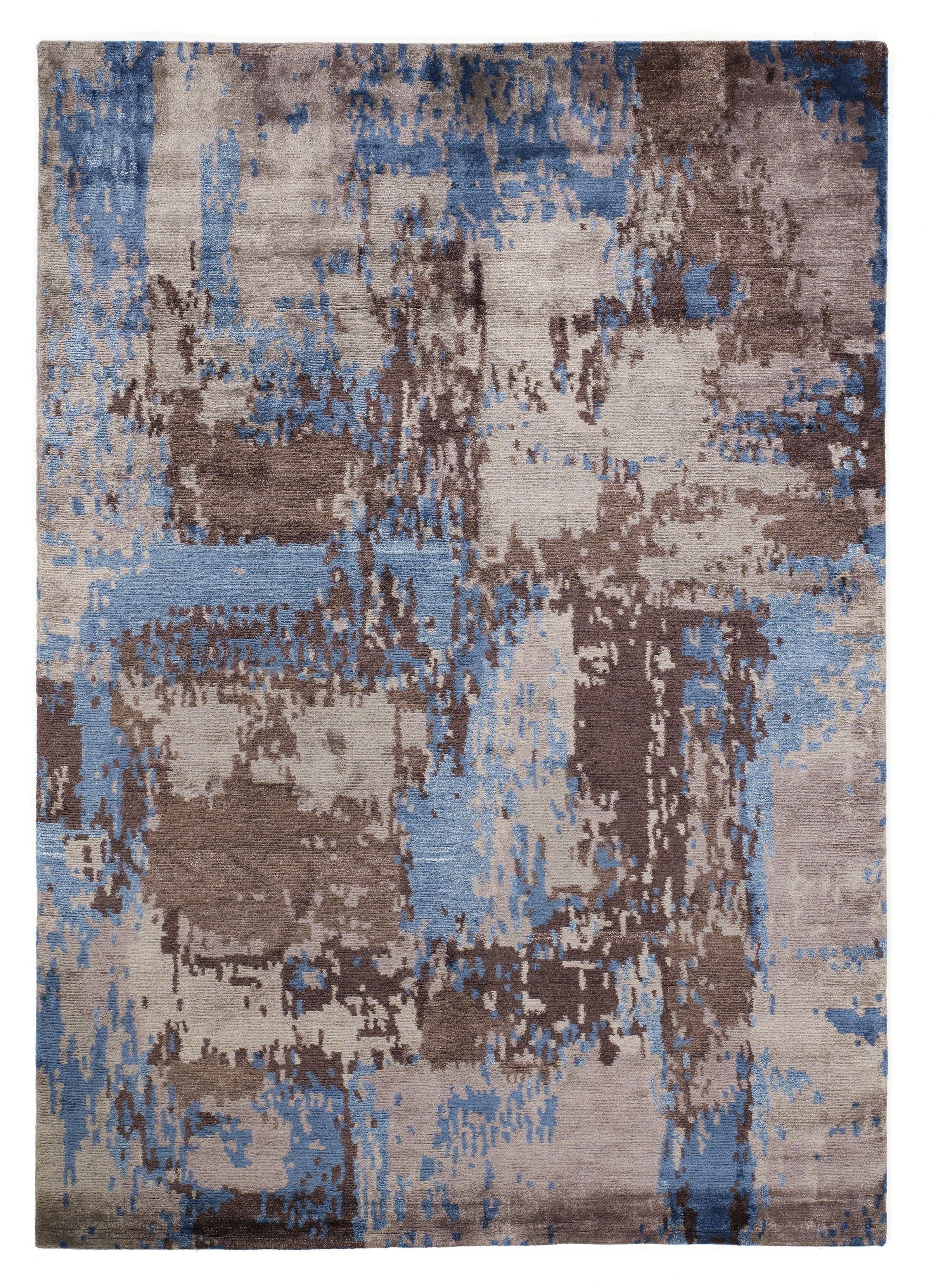 Orientalischer Webteppich Bunt Angeles 250x350 cm - Blau/Beige, Design, Textil (250/350cm) - Musterring