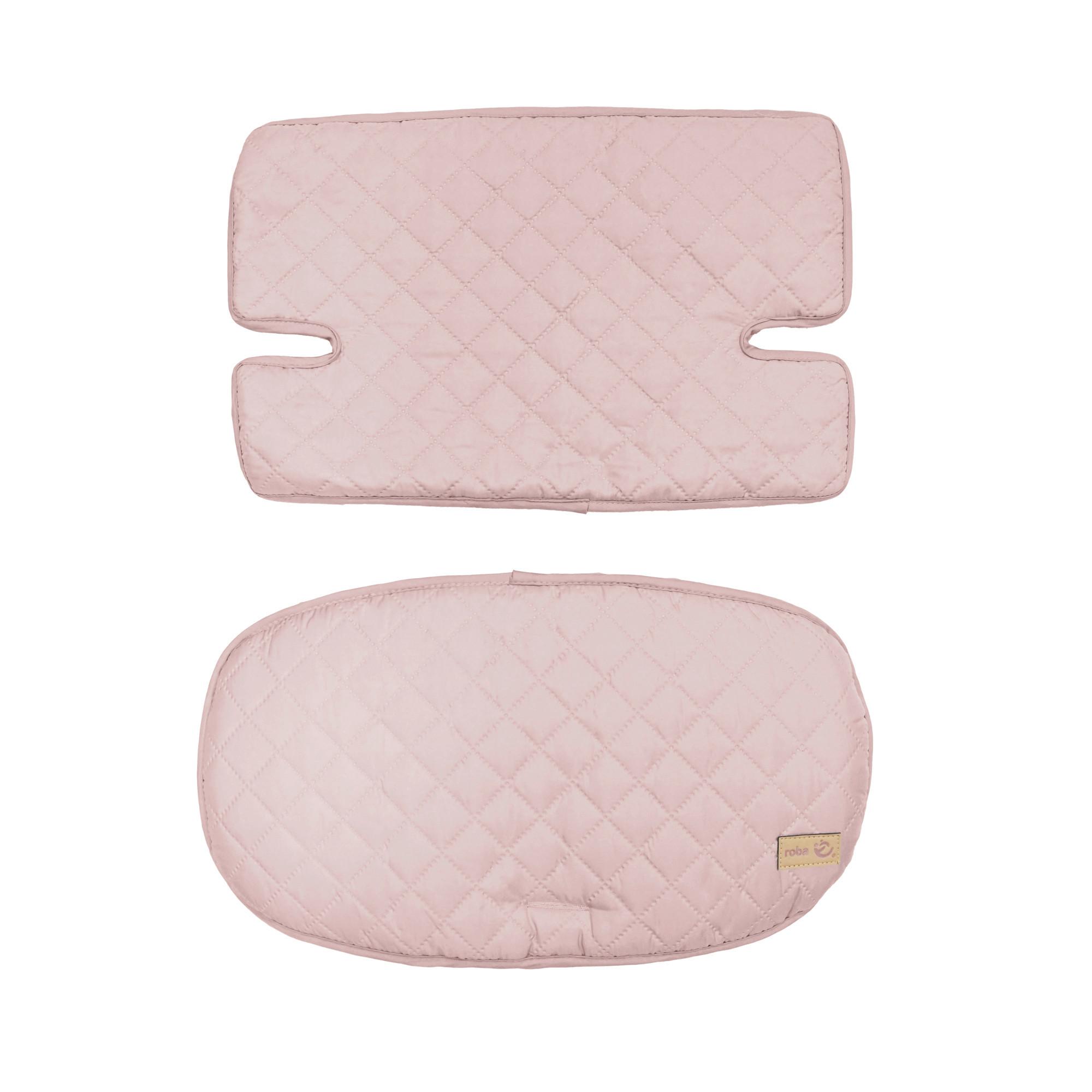 Sitzverkleinerer 2-teilig. rosa/Mauve - Hellrosa, MODERN, Textil (40/25/2cm)