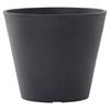 Pflanzentopf Anthrazit D: 58 cm - Anthrazit, Basics, Kunststoff (58/48cm) - Siena Garden