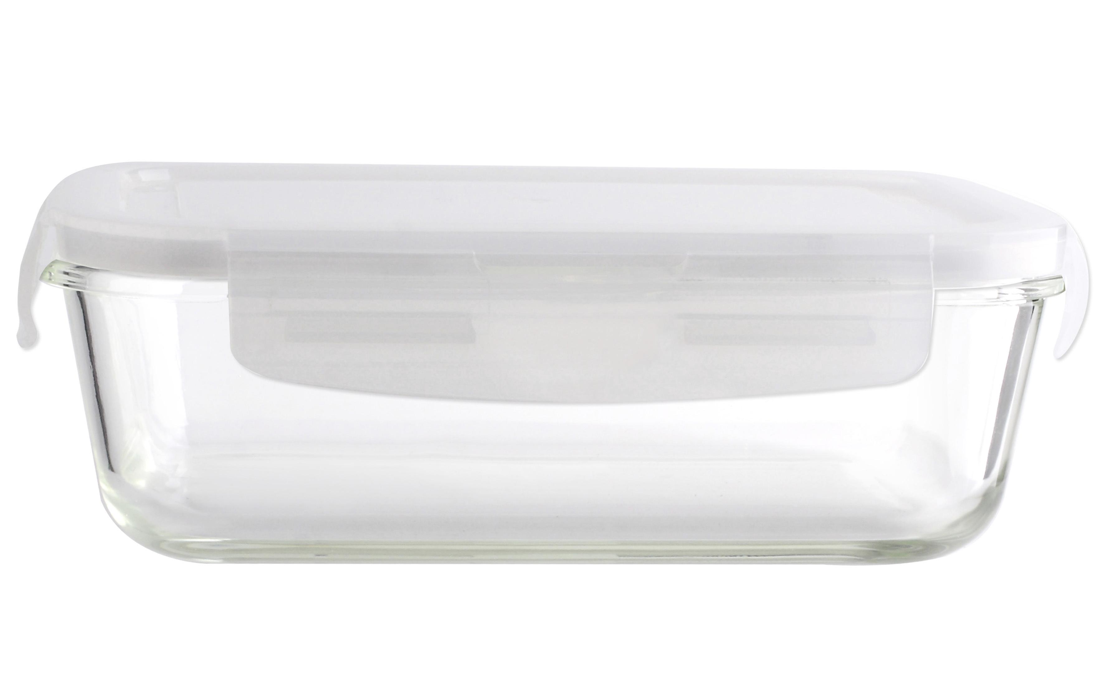DÓZA NA SKLADOVANIE POTRAVÍN FRESH - 2,05L - číra, plast/sklo (25,8/21,1/9,5cm) - Mömax