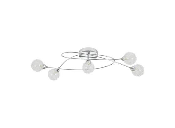 Stropná Lampa Mia, Max. 33 Watt - chrómová, Moderný, kov/sklo (76/25cm) - Mömax modern living Stropná Lampa Mia, Max. 33 Watt - chrómová, Moderný, kov/sklo (76/25cm) - Mömax modern living