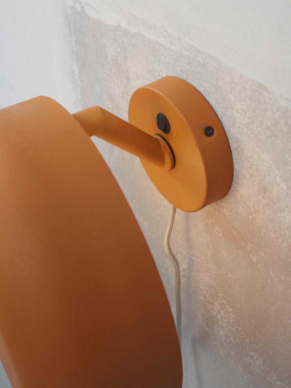 Wandleuchte Porto - Orange, Trend, Metall (25/25/18cm) - It's about Romi
