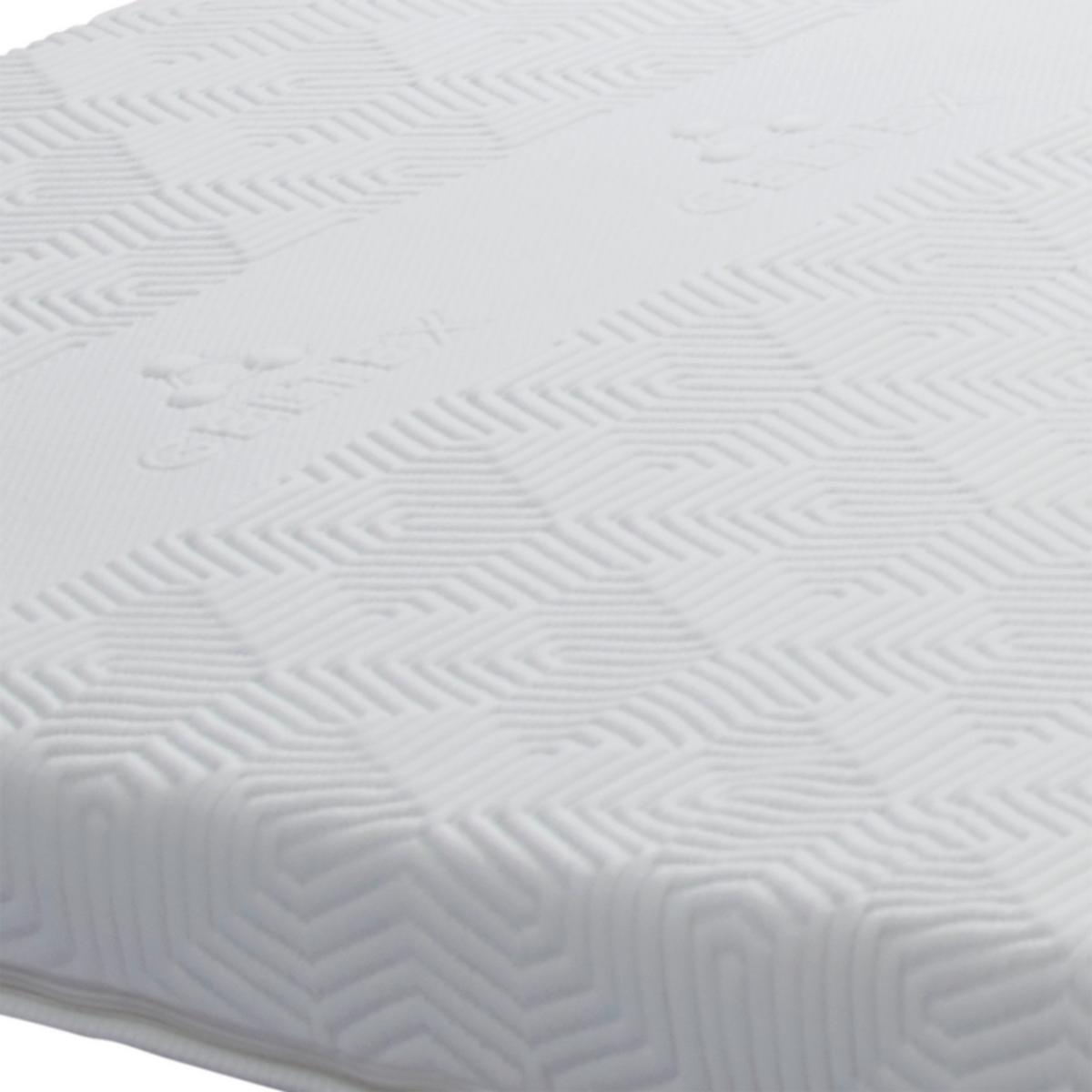 Gelschaummatratze Phoenix 90x200 cm H3 H: 20 cm - Weiß, Textil (90/200cm) - Sembella