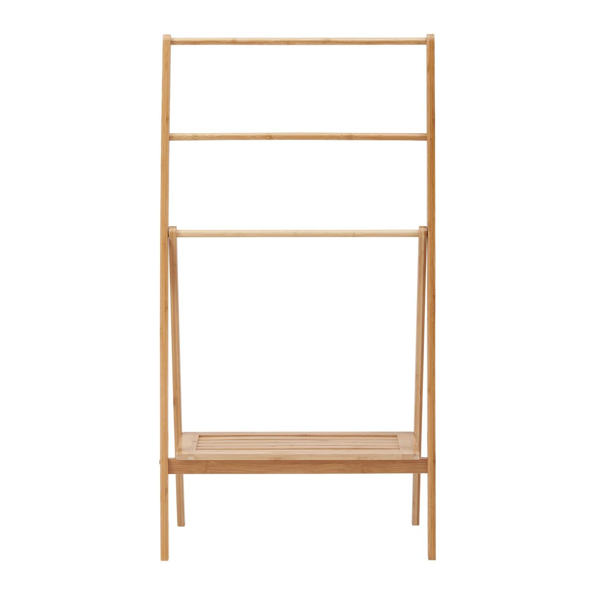 Držiak na uteráky BONNY prírodné farby - prírodná farba, Modern, prírodné materiály (53/100/30cm) - P & B