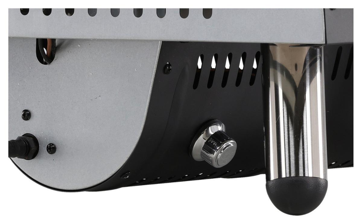 Pizzaofen Sentosa - Schwarz, KONVENTIONELL, Metall (52/39/49cm) - Gardenson