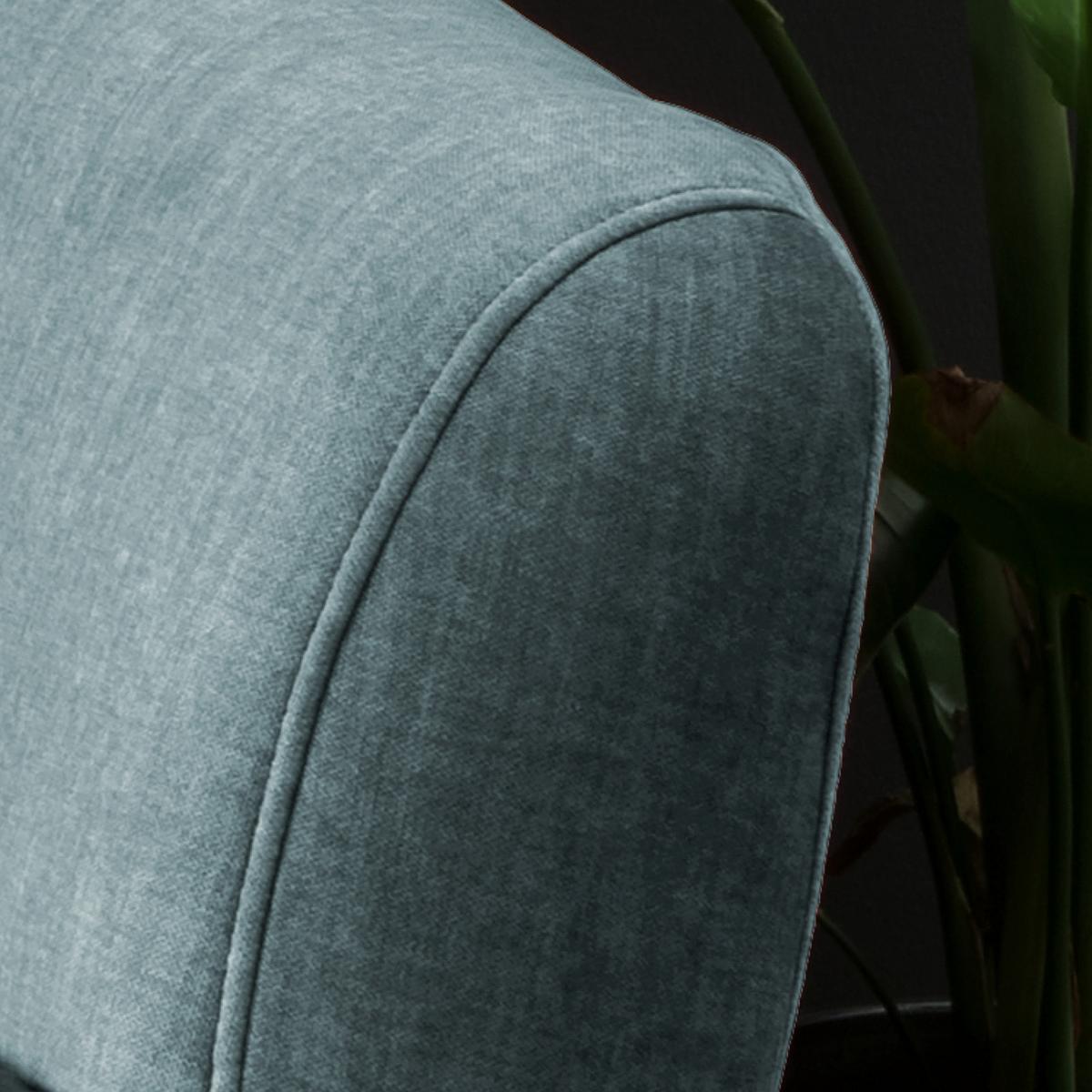 2,5-Sitzer Baggio Dblau B: 196 cm - Blau/Buchefarben, MODERN, Textil (196/94/103cm) - Livetastic