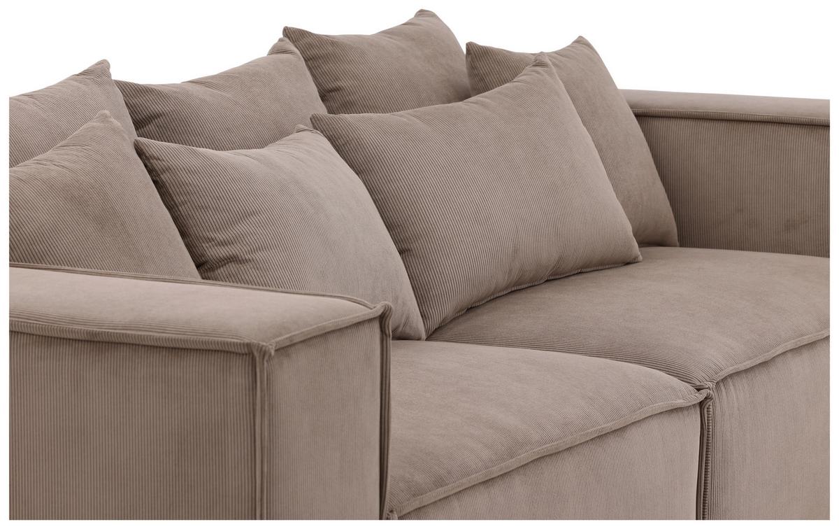 2-Sitzer-Sofa Gillholmen - Braun, Design, Holz/Kunststoff (232/80/116cm) - Livetastic