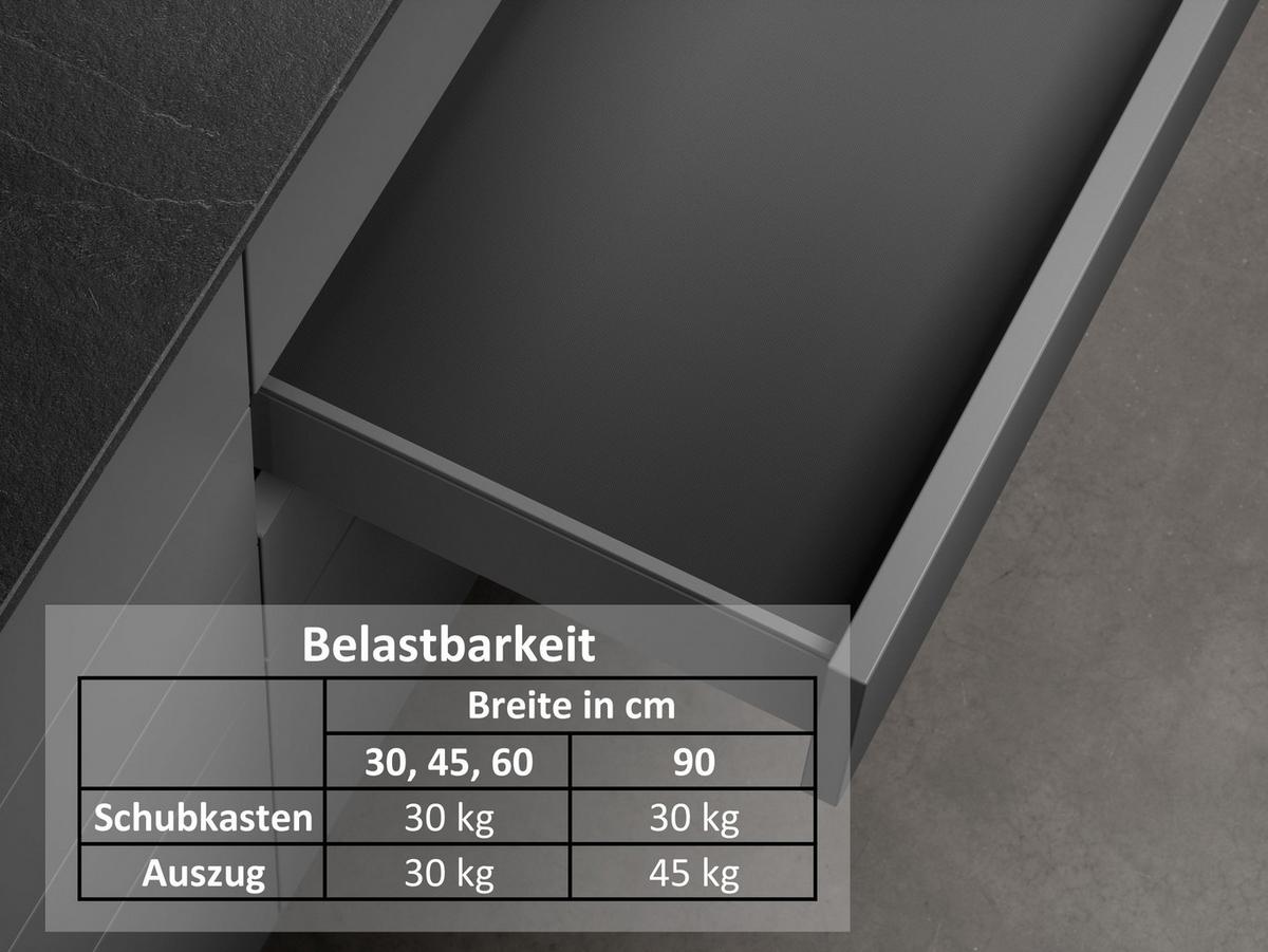 Kuchyňská linka 210 cm, olivově zelená - barvy dubu/černá, Romantický / Rustikální, kov/kompozitní dřevo (210cm) - Nobilia