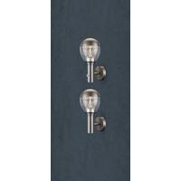 Led Außenleuchte Callisto 11 Watt Edelstahl - Klar/Silberfarben, Basics, Kunststoff/Metall (15/17,5/32cm) - Globo