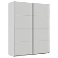 Schwebetürenschrank Feldkirch 181 Maxihöhe - Hellgrau, MODERN, Holzwerkstoff (181/229/62cm)