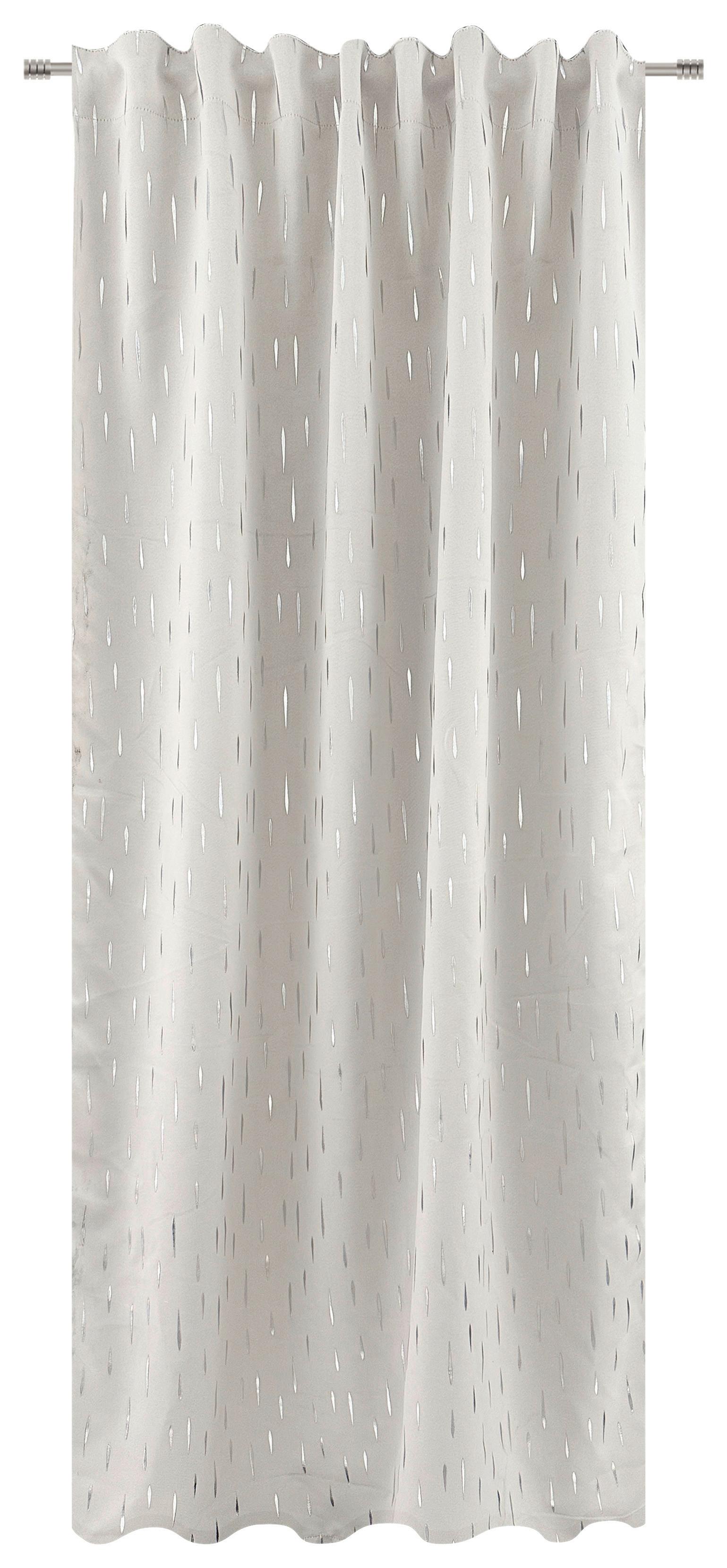 Fertigvorhang Juliana - Beige, MODERN, Textil (135/245cm) - Luca Bessoni