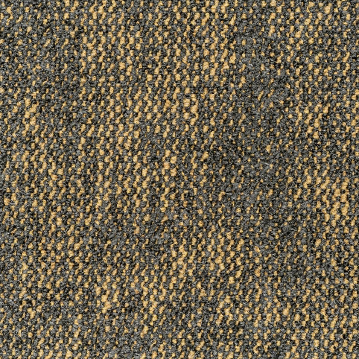 Teppichfliese Gelb/Bunt Marble 50x50 cm Florhöhe 3 mm - Gelb/Multicolor, Basics, Textil (50/50cm)