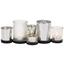 Teelichthalter-Set Talina - Klar/Schwarz, MODERN, Glas/Metall (30/10/11cm) - Luca Bessoni Teelichthalter-Set Talina - Klar/Schwarz, MODERN, Glas/Metall (30/10/11cm) - Luca Bessoni