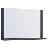 Wandspiegel Lendas Anthrazit B: 80 Cm - Anthrazit, MODERN, Holzwerkstoff (80/65/16,6cm) - MID.YOU