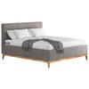 Kárpitozott Ágy Jupiter H3/h3, 160/200cm - bükkszínű/antracit, Modern, faalapú anyag/textil (160/200cm) - MID.YOU