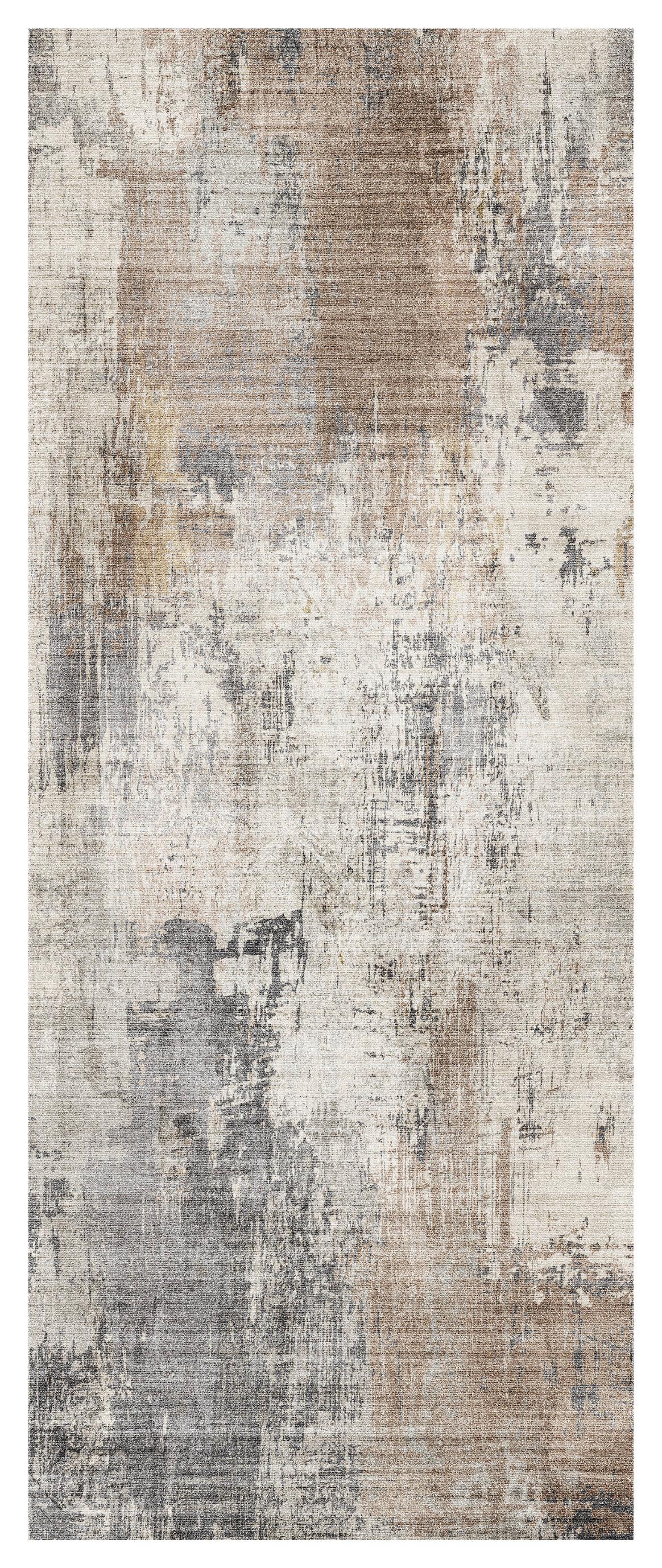 Läufer Annie - Taupe, ROMANTIK / LANDHAUS, Textil (80/200cm) - James Wood