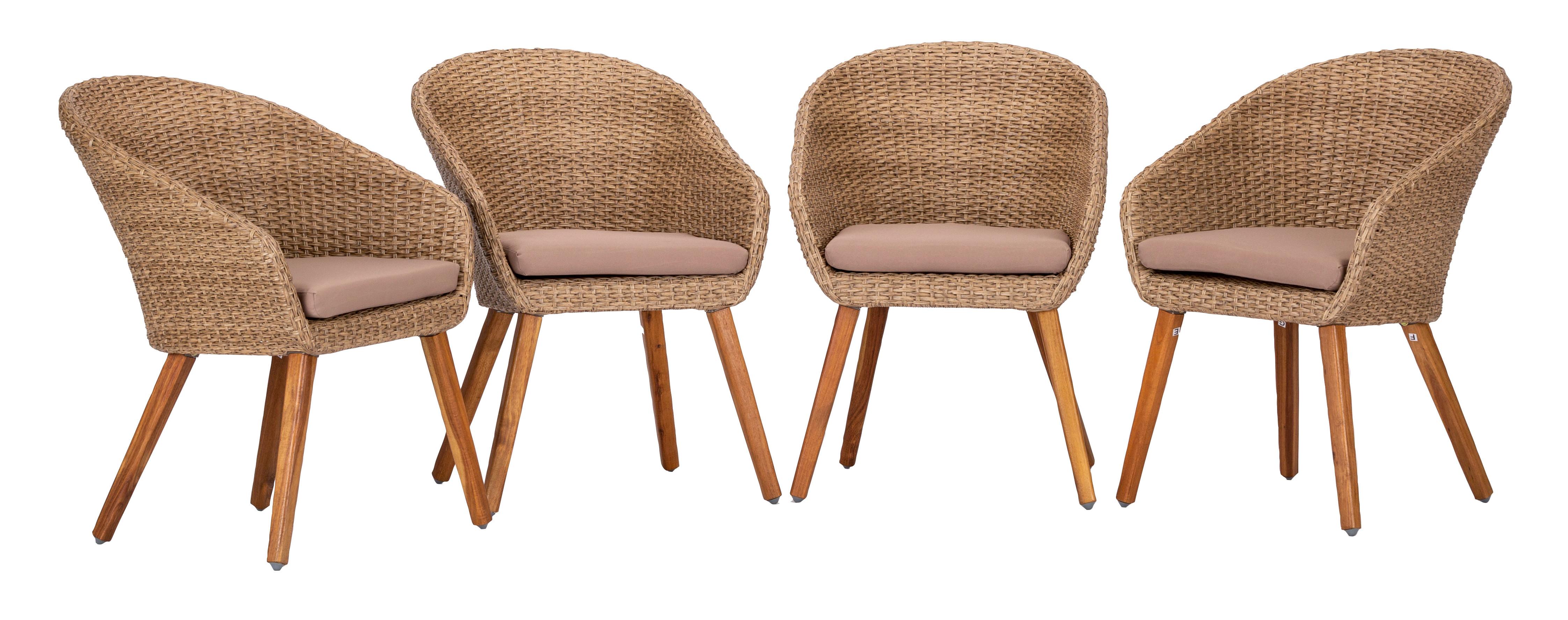 Acamp Rattansessel 4x57439 Acamp Atacama Sessel