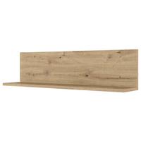 NÁSTENNÁ POLICA CARA WRL 100 - dub artisan, Konventionell, kompozitné drevo (100/22,8/18,6cm) - FlexWell