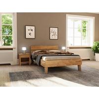 Bett Como Naturfarben 140x200cm - Naturfarben, MODERN, Holz (140/200cm) - MID.YOU