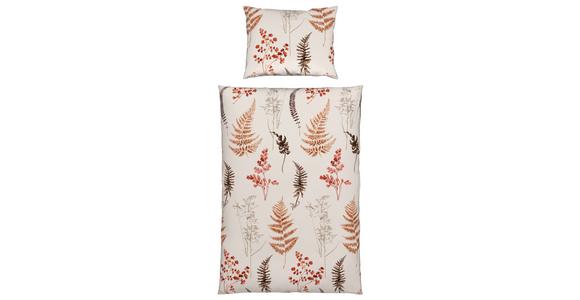 Bettwäsche Flora - Rot, ROMANTIK / LANDHAUS, Textil - James Wood