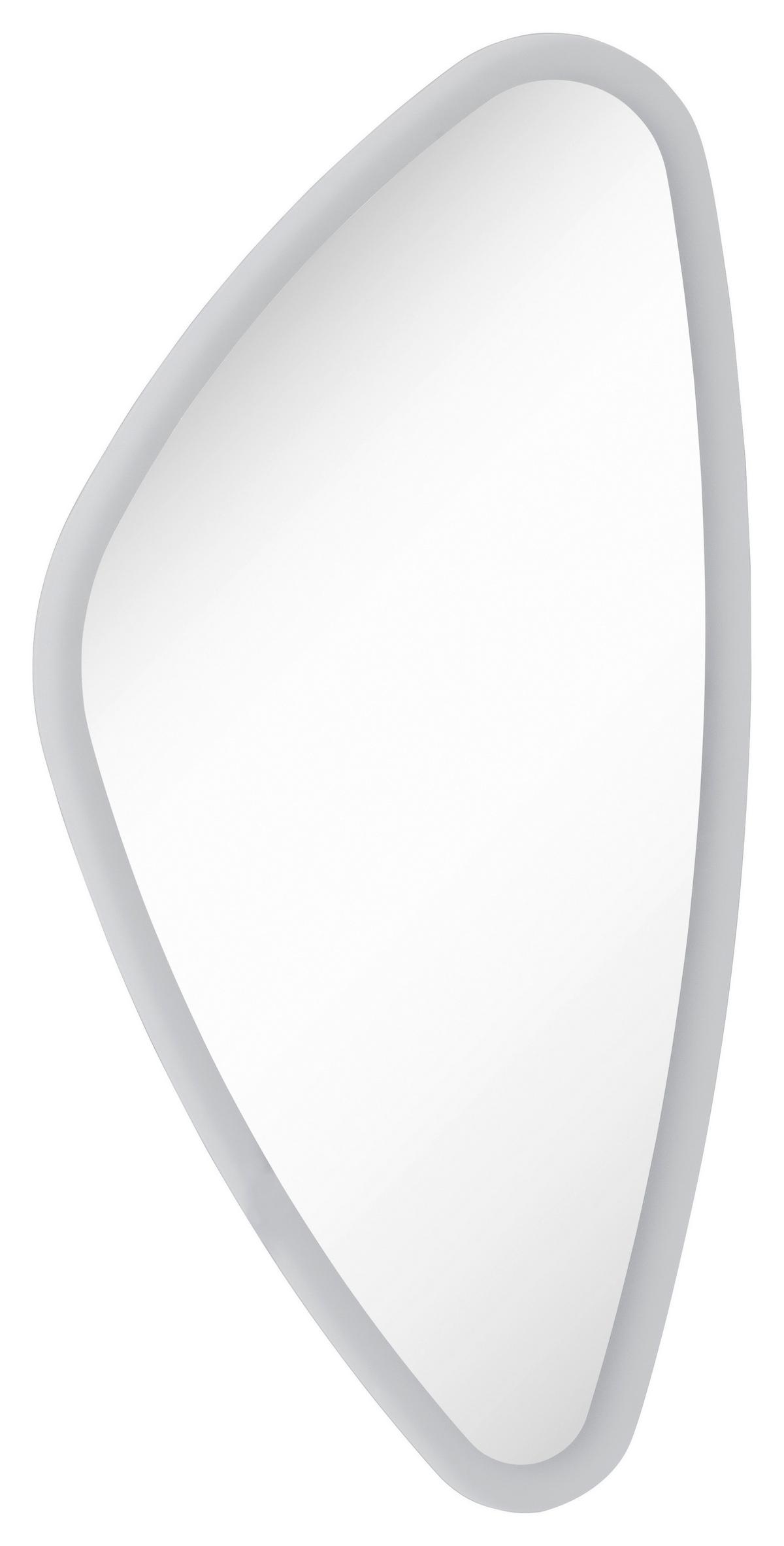 Wandspiegel Mirror Organisch 40x76 Cm Ohne Rahmen Mit Led - Basics, Glas (40/76/3cm) - MID.YOU